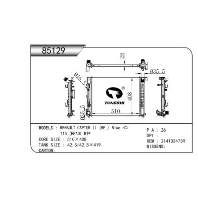 适用于 雷诺卡缤 II (HF_) Blue dCi 115 (HFAD) MT*   散热器
